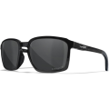 Wiley X Alfa Ballistic Eyeshields - Black Frame - Captivate Polarized Grey (AC6ALF08)
