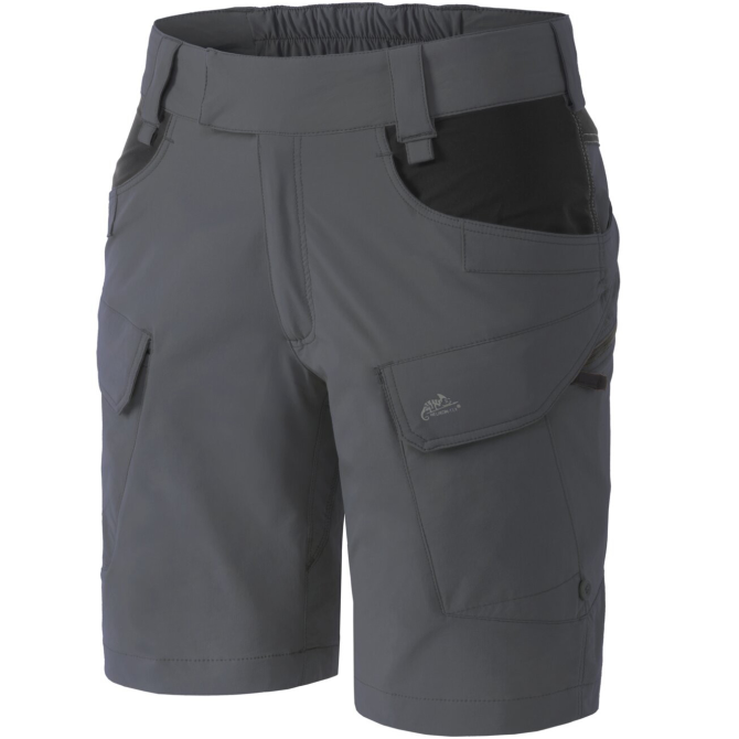 Helikon Womens OTP 8.5 Outdoor Tactical Shorts - Shadow Grey/Black