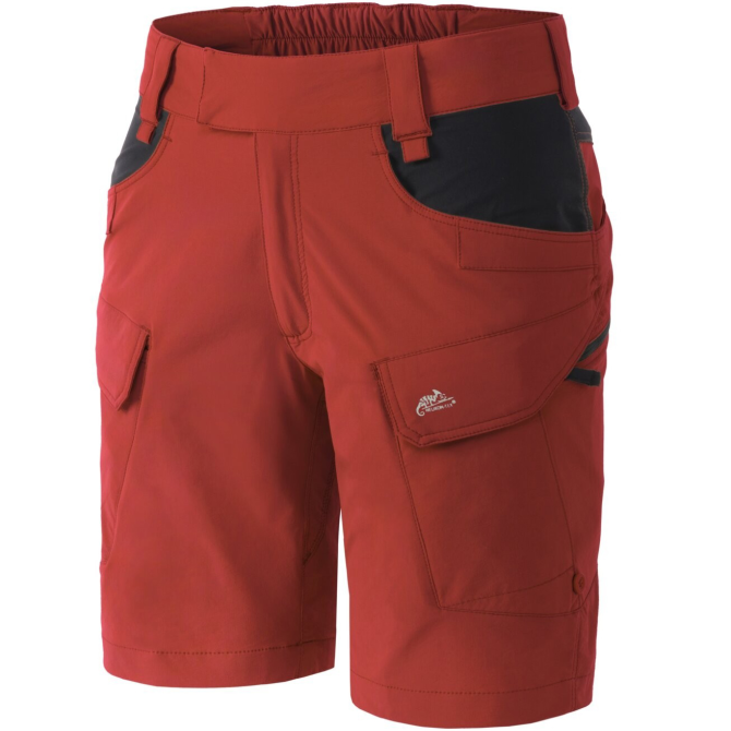 Helikon Womens OTP 8.5 Outdoor Tactical Shorts - Crimson Sky/Black