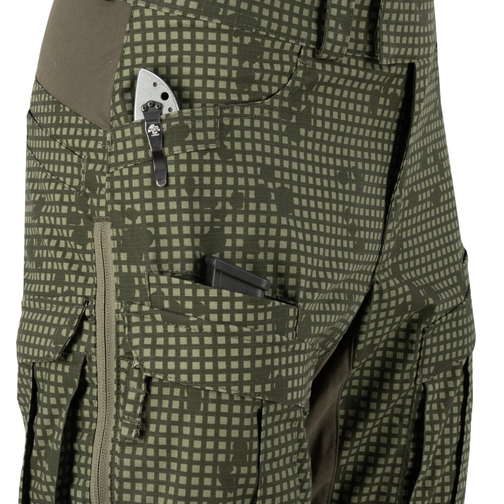 helikon mcdu modern combat duty uniform trousers desert night camo olive green