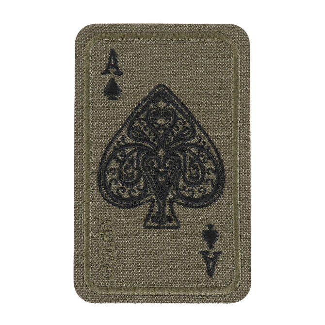 M-Tac Ace Of Spades Morale Patch - Embroidered - Ranger Green Ranger Green (51324023)