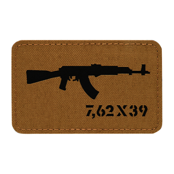 M-Tac AKM 7,62х39 Morale Patch - Cordura - Coyote / Black (51110502)