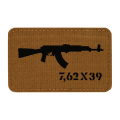M-Tac AKM 7,62х39 Morale Patch - Cordura - Coyote / Black (51110502)