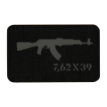 M-Tac AKM 7,62х39 Morale Patch - Cordura - Black / Grey (51110211)