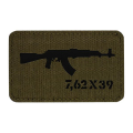 M-Tac AKM 7,62х39 Morale Patch - Cordura - Ranger Green / Black (51110232)