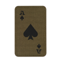M-Tac Ace Of Spades Morale Patch - Cordura - Ranger Green / Black (51109232)