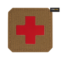 M-Tac Medic Cross Patch - Cordura - Coyote / Red (51122533)