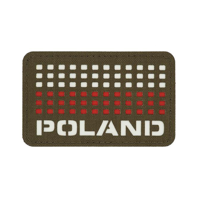 M-Tac Flag Poland Patch - Cordura - Ranger Green (51006123)