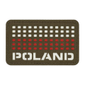 M-Tac Flag Poland Patch - Cordura - Ranger Green (51006123)