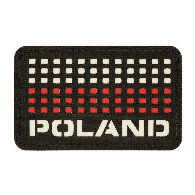 M-Tac Flag Poland Patch - Cordura - Black (51006102)