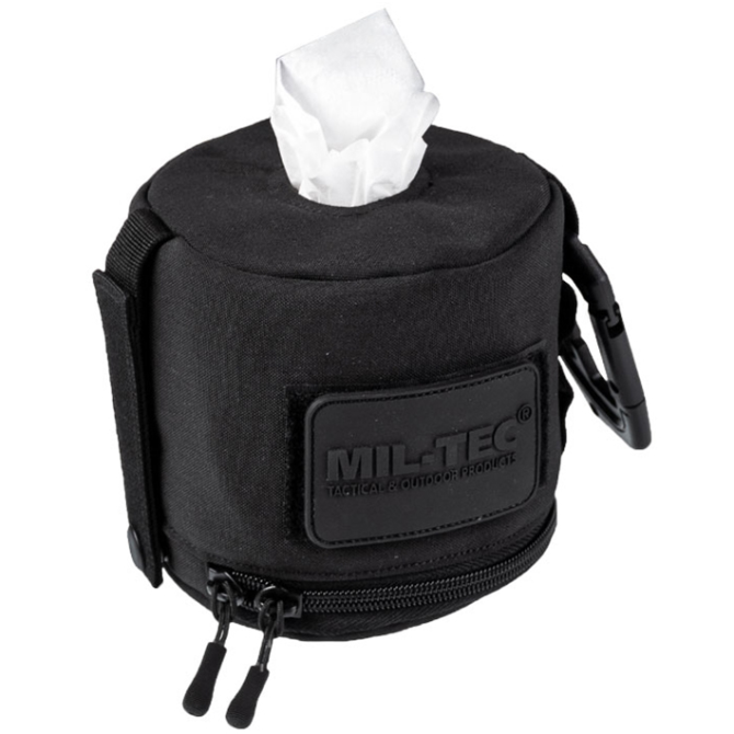 Mil-Tec Molle Tissue Case - Black (16000102)