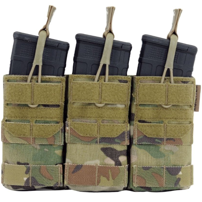 Agilite AG3 5.56 Triple Mag Pouch - Multicam