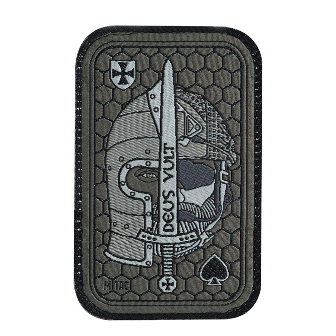 M-Tac Deus Vult Ace Jacquard Patch - Olive (51117001)