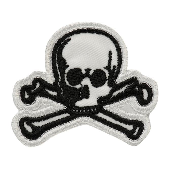 Naszywka M-Tac Old Skull Patch - White (51132036)