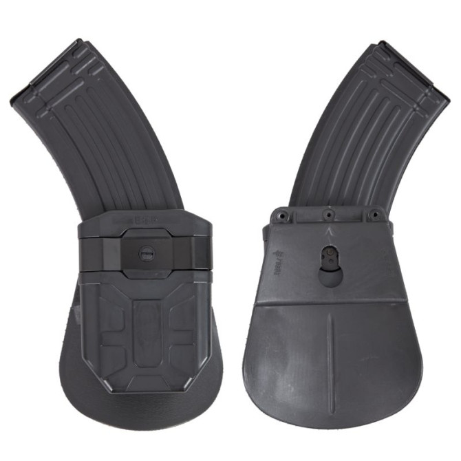 ESP AK Mag Holder With Fobus Paddle - Black (MH-24-AK-01)