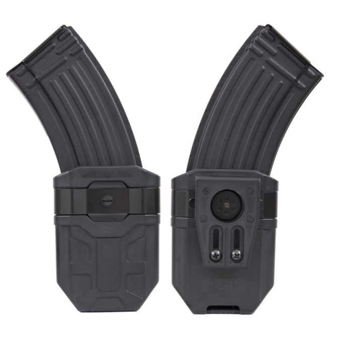 ESP AK Mag MOLLE Holder - Black (MH-34-AK-01)