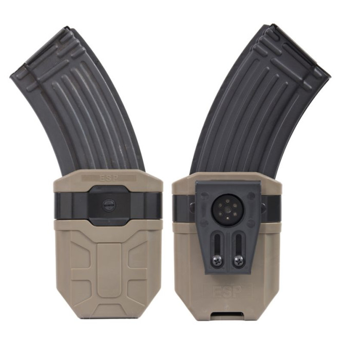 ESP AK Mag MOLLE Holder - Khaki (MH-34-AK-02)