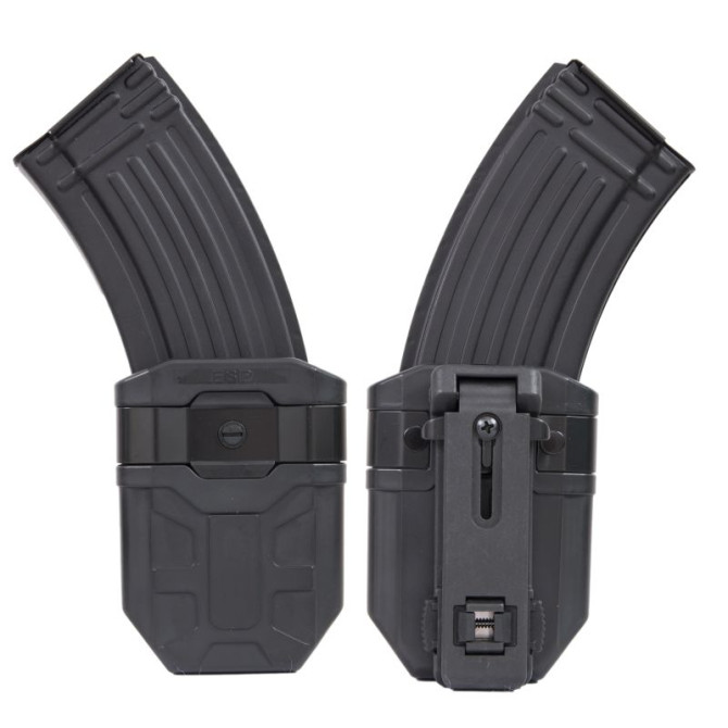 ESP AK Mag MOLLE Holder - Black (MH-14-AK-01)