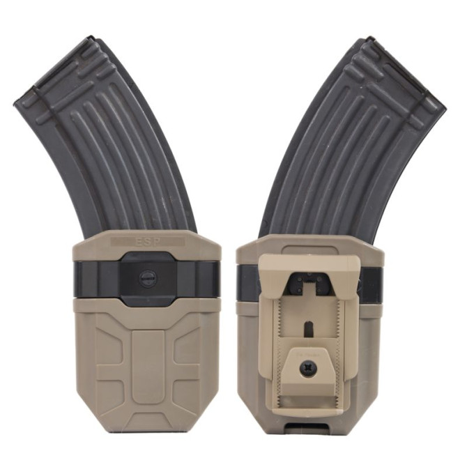 ESP AK Mag MOLLE Holder - Khaki (MH-04-AK-02)