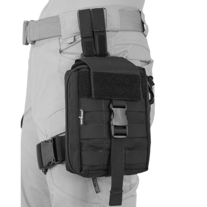 Janysport Rip-Away Leg Paramedic Pouch - Black