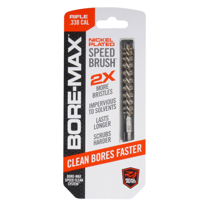 Real Avid Bore-Max Speed Brush - .338 (AVBMSB338)