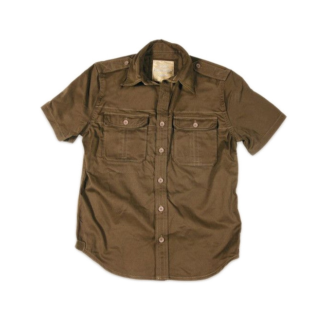 Surplus 1/2 Summer Plain Shirt - Olive