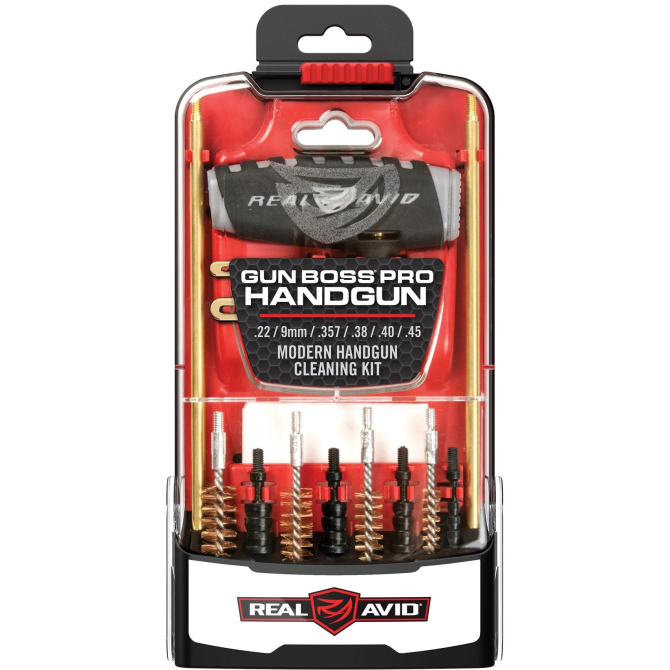 Real Avid Gun Boss Pro Handgun Cleaning Kit (AVGBPRO-P)