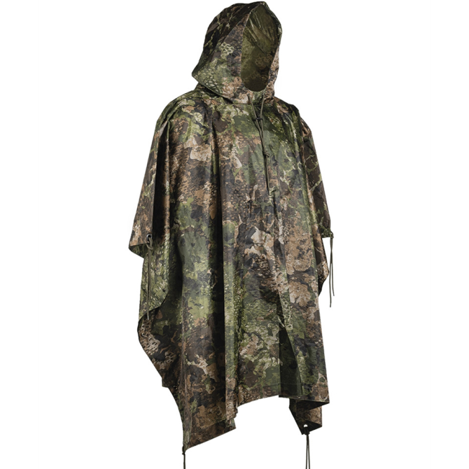 Mil-Tec Rip-Stop Wet Weather Poncho - PhantomLeaf WASP I Z3A (10630066)