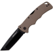 Cold Steel Verdict Tanto Black Folding Knife - Flat Dark Earth (FLC3T10AFDE)