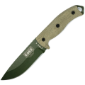 ESEE Model 5 3D Micarta OD Green Plain Edge Knife (5POD-017)