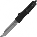 Templar Knife Small Black Rubber Tanto Silver Knife (S-BR-23-2)
