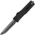 Templar Knife Large Premium Weighted Black Rubber Drop Point Knife (LZ-BR-32-1)