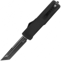 Templar Knife Large Premium Weighted Black Rubber Tanto Knife (LZ-BR-22-1)