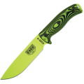 ESEE Model 6 3D Venom Green Plain Edge / Black Sheath Knife (6PVG-007)
