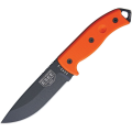 ESEE Model 5 G10 Orange Plain Edge Knife (5P-OR)