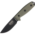 ESEE Model 3 MIL Black Plain Edge / Black Sheath Knife (ESEE-3MIL-P-B)