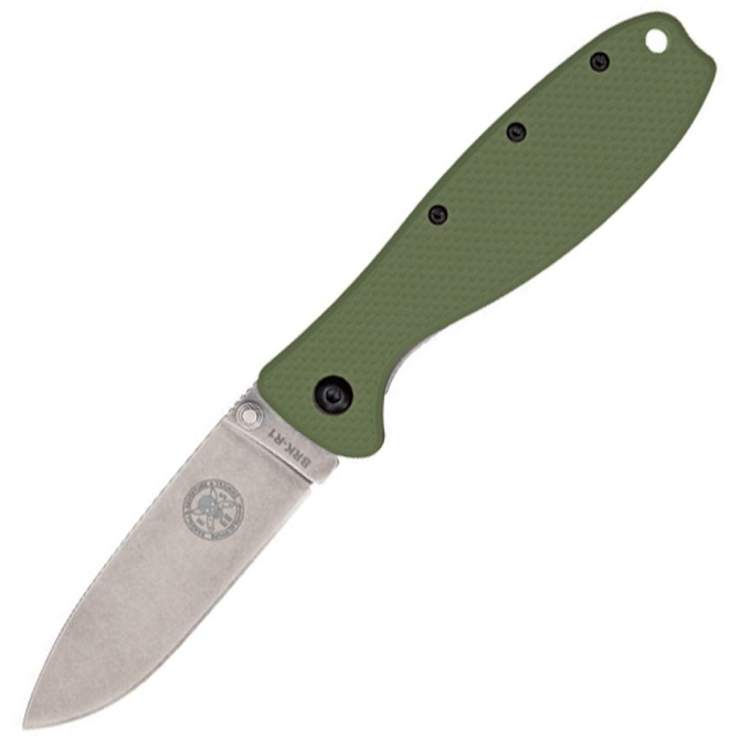 ESEE Zancudo Folding Knife - Olive Drab (BRKR1OD)