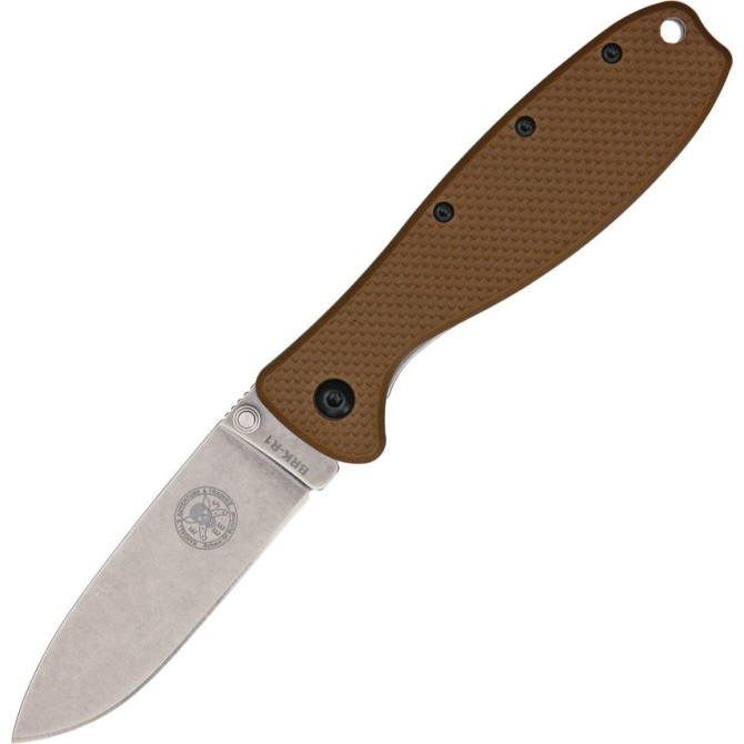 ESEE Zancudo Folding Knife - Coyote (BRKR1CB)