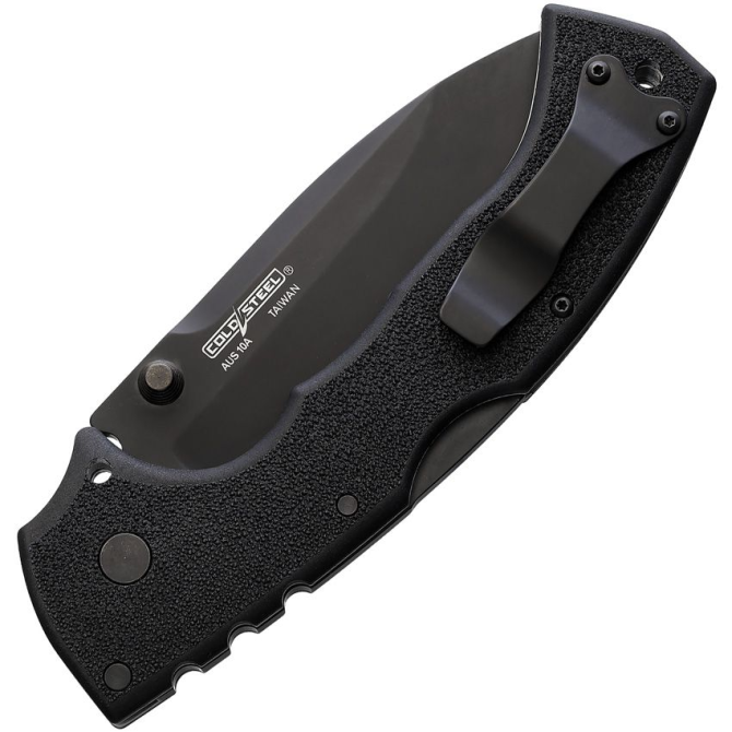 Cold Steel 4 Max Scout Black Folding Knife - Black (62RQBKBK)