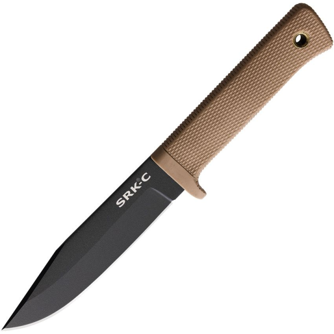 Cold Steel SRK Compact Fixed Knife - Desert Tan (49LCKDDTBK)