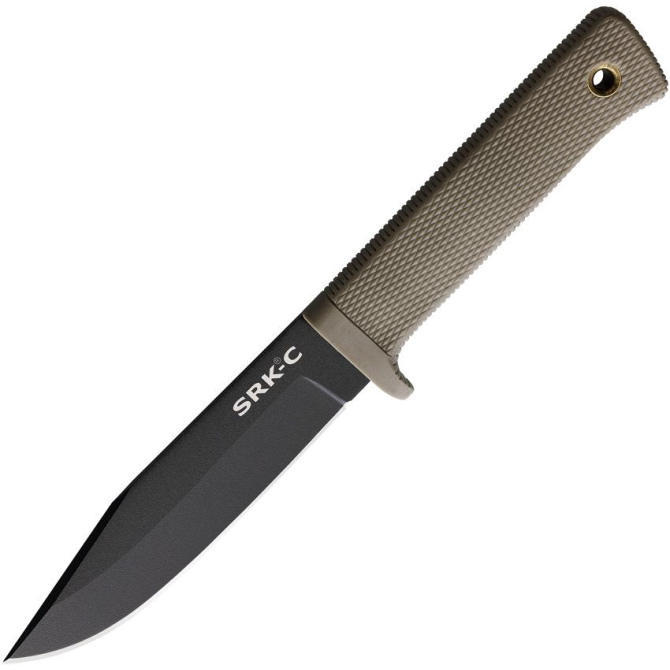 Cold Steel SRK Compact Fixed Knife - Dark Earth (49LCKDDEBK)