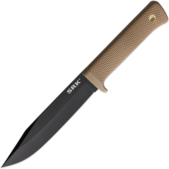 Cold Steel SRK Fixed Knife - Desert Tan (49LCKDTBK)