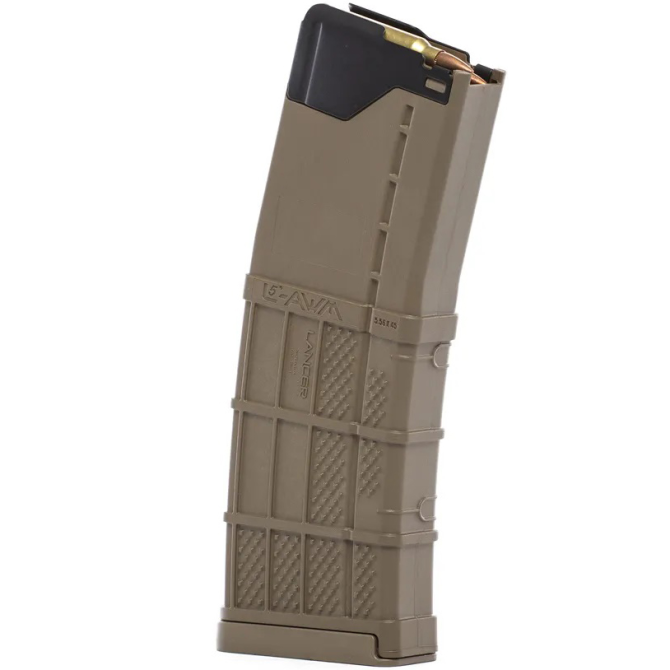 Lancer L5AWM 30 Magazine - 5.56x45mm / .223 - Opaque Flat Dark Earth (L5AWM30-ODE)