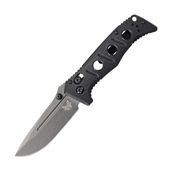 Benchmade Adamas Mini G10 Tungsten Folding Knife - Black (273GY-1)