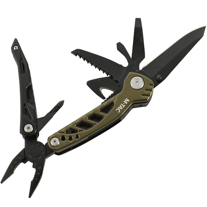 M-Tac Type 2 Multitool - Green/Black (60015001)