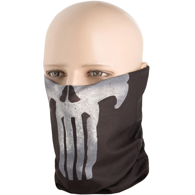 M-Tac Lightweight Tube Scarf Punisher - Black