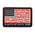 5.11 USA Knife Flag Patch (92309)
