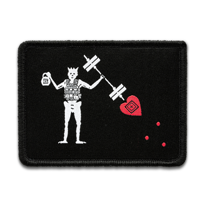 5.11 Black Beards Workout Patch (92276)