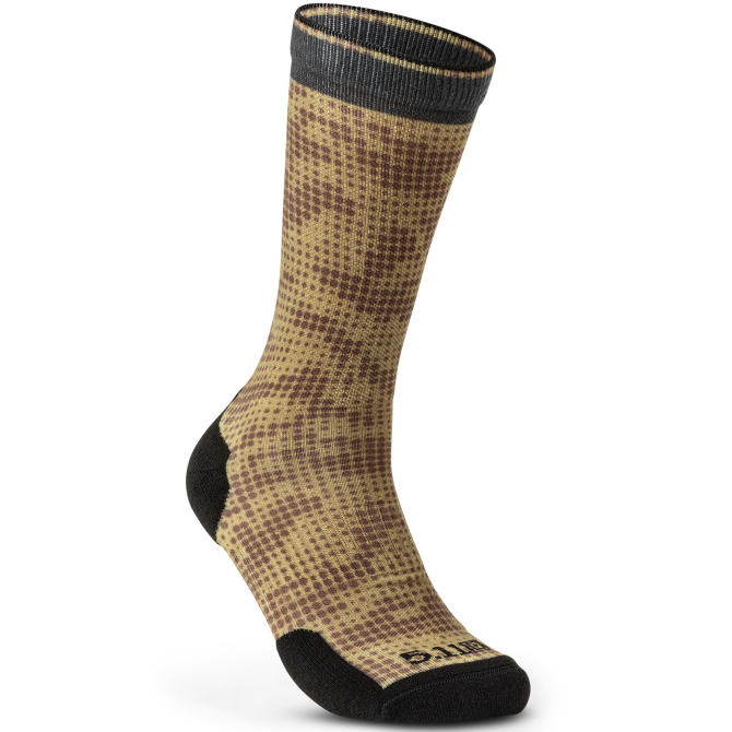 5.11 Sock & Awe Crew Digi Camo - Brown (10041CT-108)