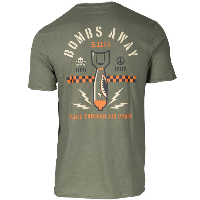 5.11 Bombs Away T-shirt - Military Green (76282-225)